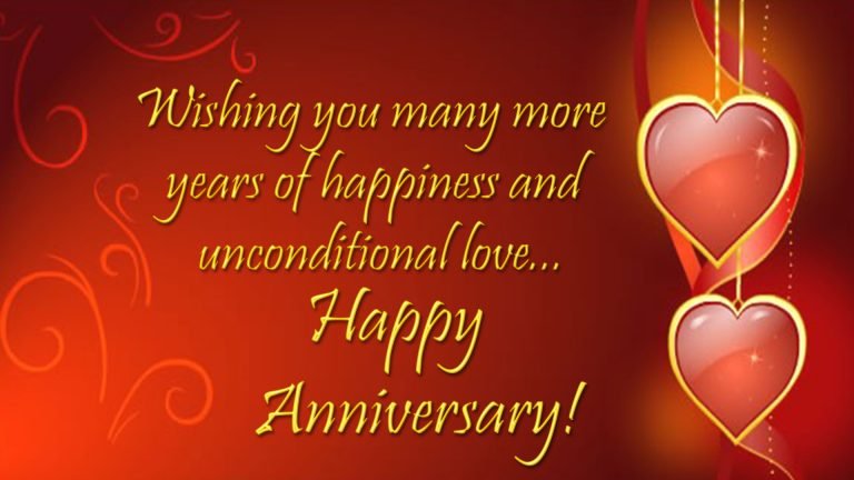 Happy Anniversary Wishes, Messages & Greetings 2024 Images