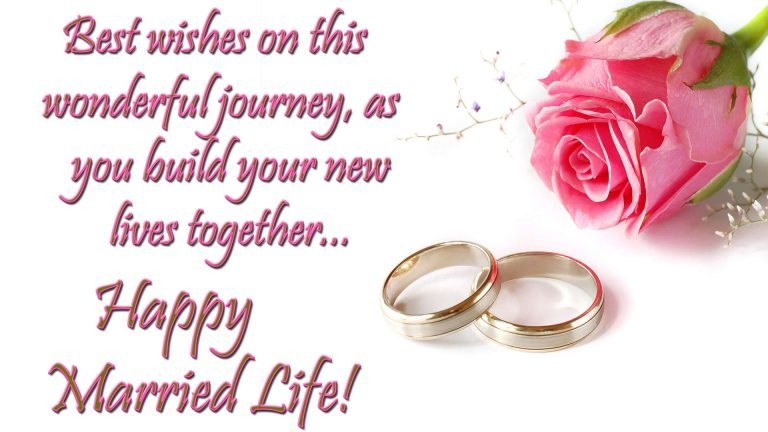 Happy Married Life Wishes Images | Marriage Wishes