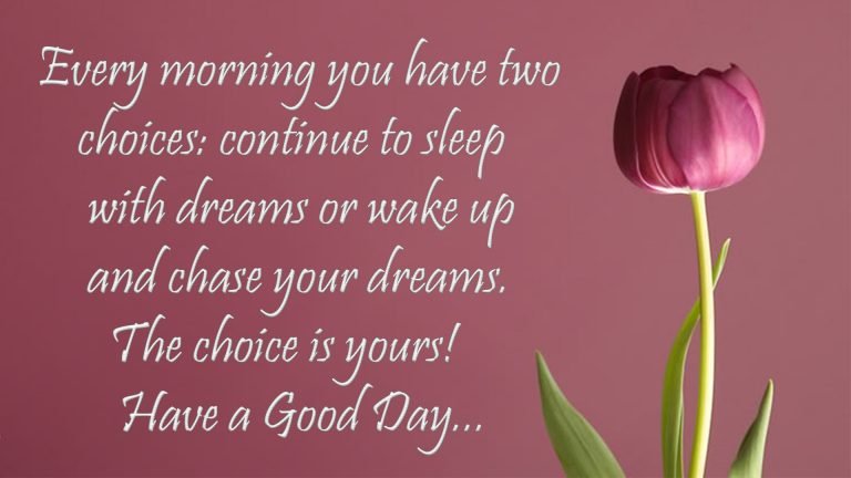 beautiful good day quotes image