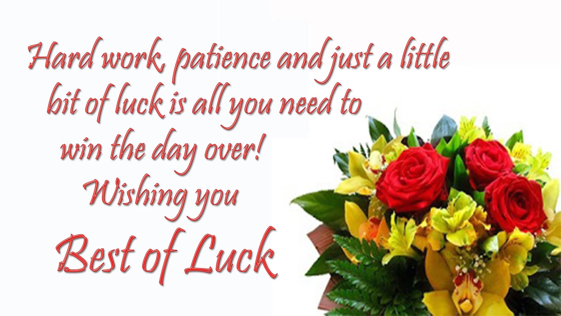 good luck wishes image