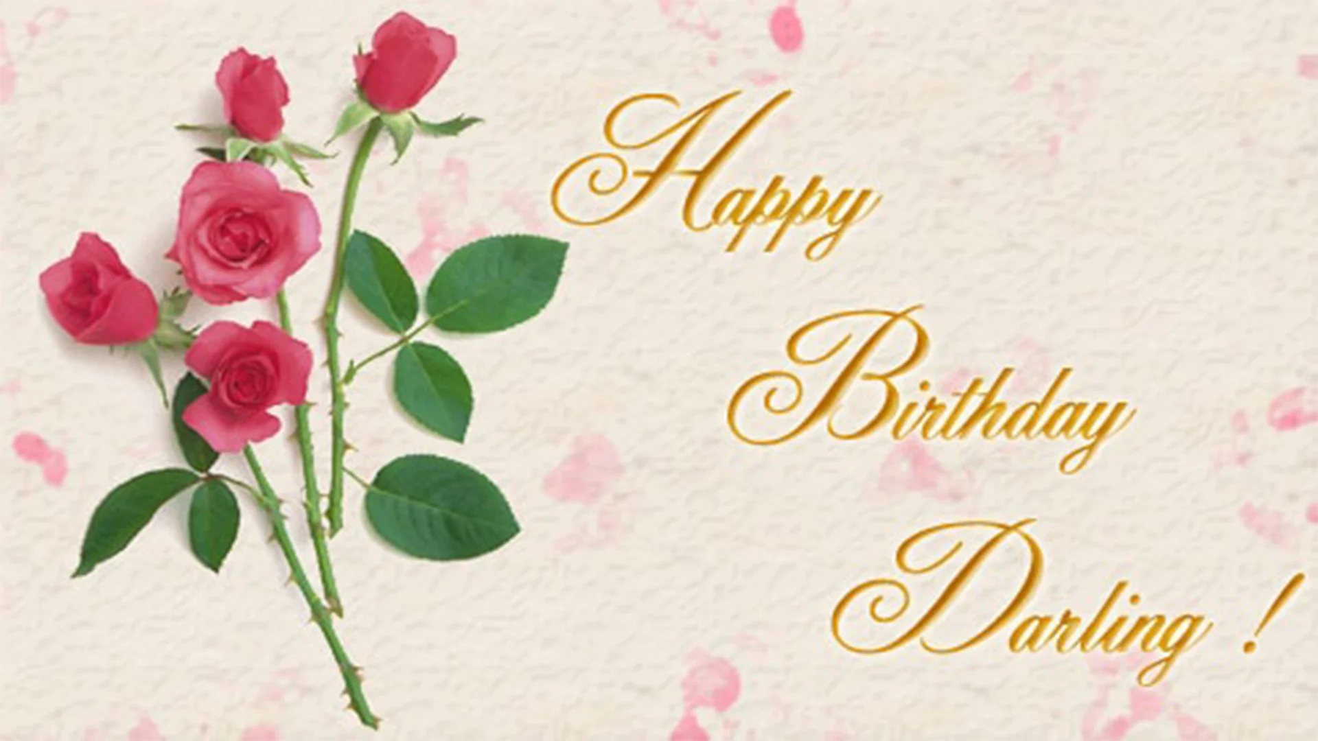 happy birthday darling image