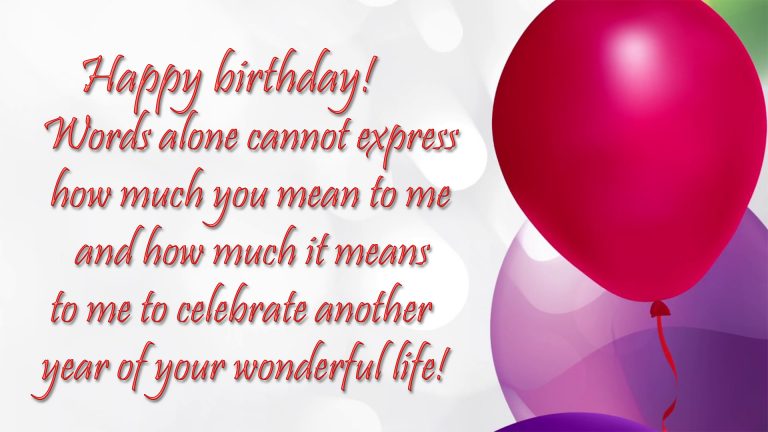 Happy Birthday Messages & Wishes Images | Birthday Greeting Cards