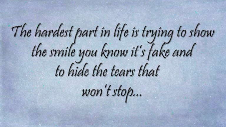 sad life quotes image