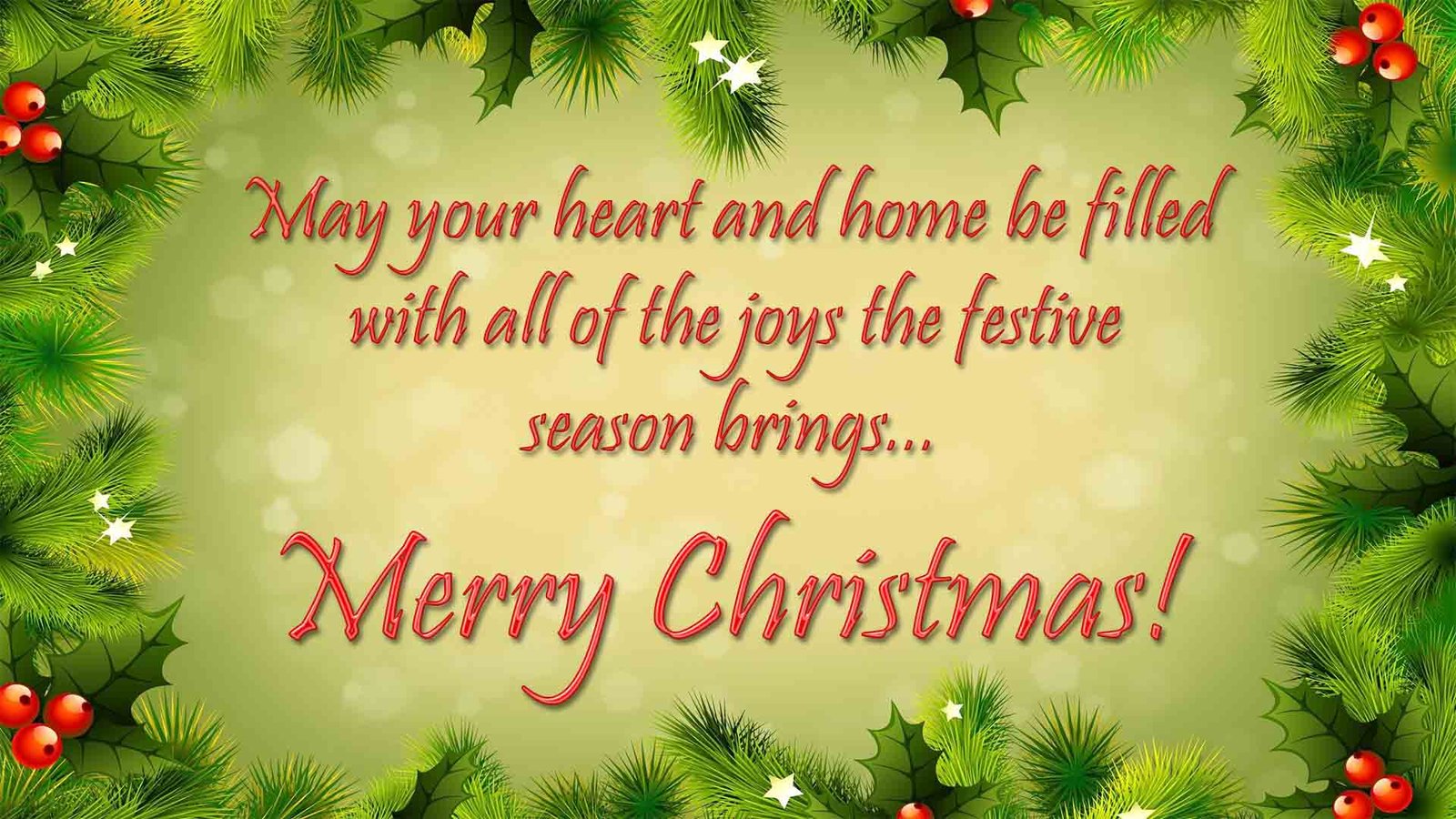 Merry Christmas Wishes, Greetings & Messages Images Free Download