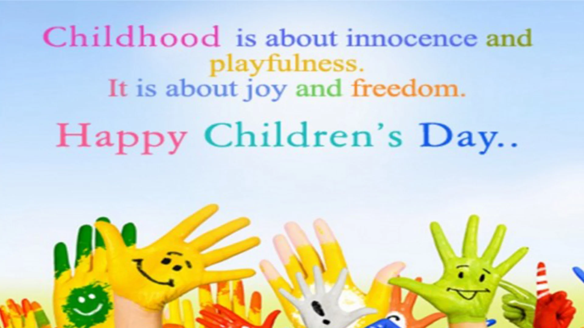 happy children's day quotes image
