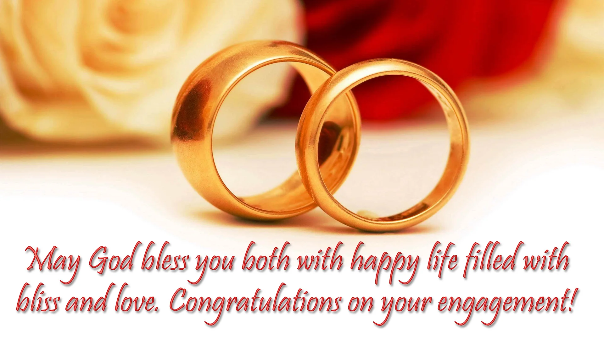 beautiful engagement wishes image
