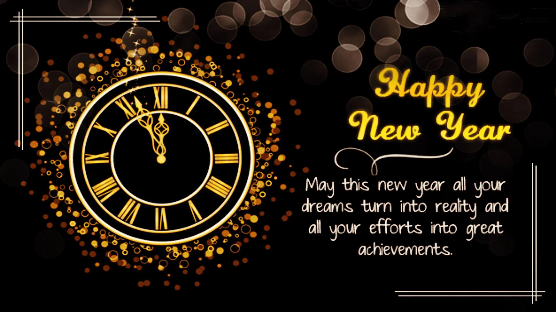 new year card hd image