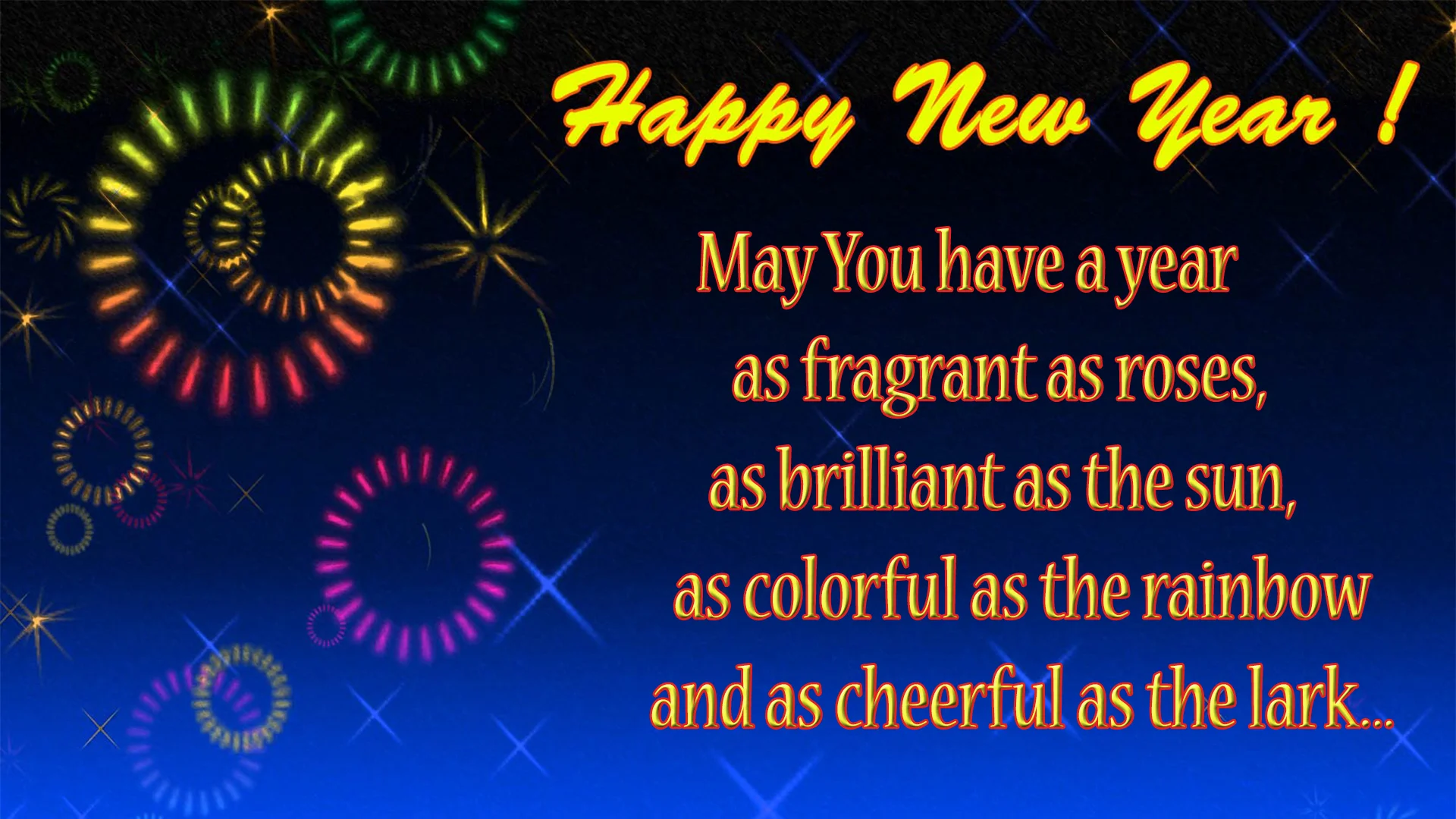new year image with wishes