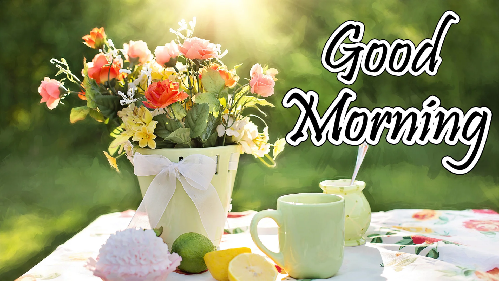 good morning wallpaper