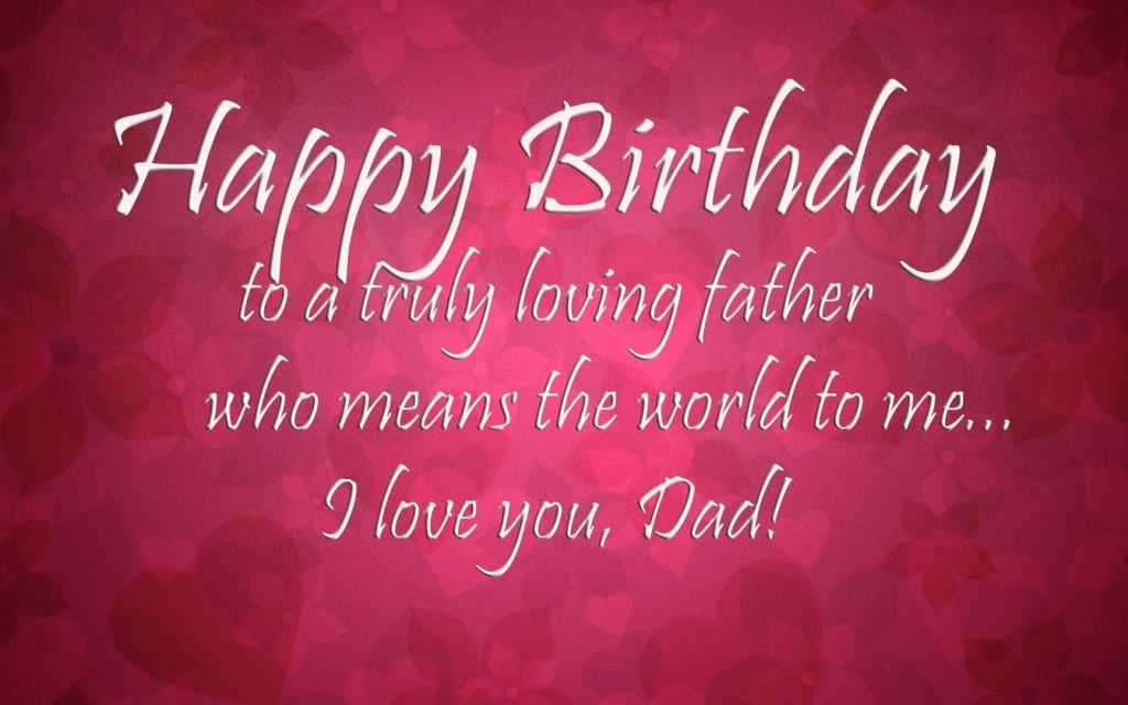 happy birthday dad image