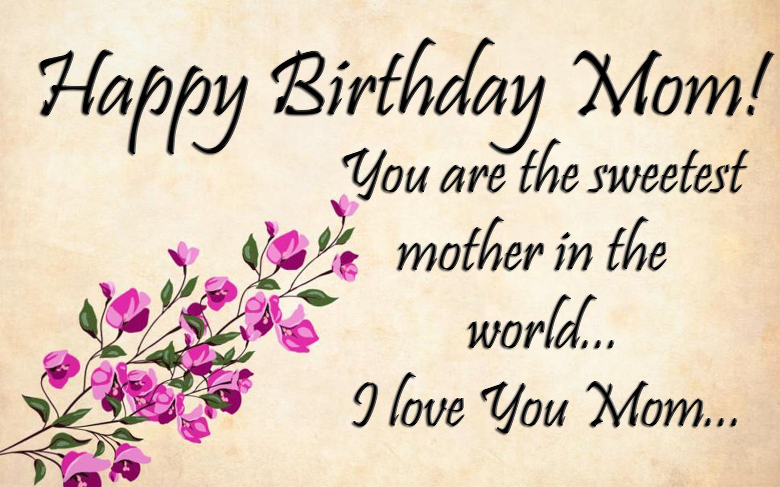 Happy Birthday Mom | Birthday Wishes For Mother