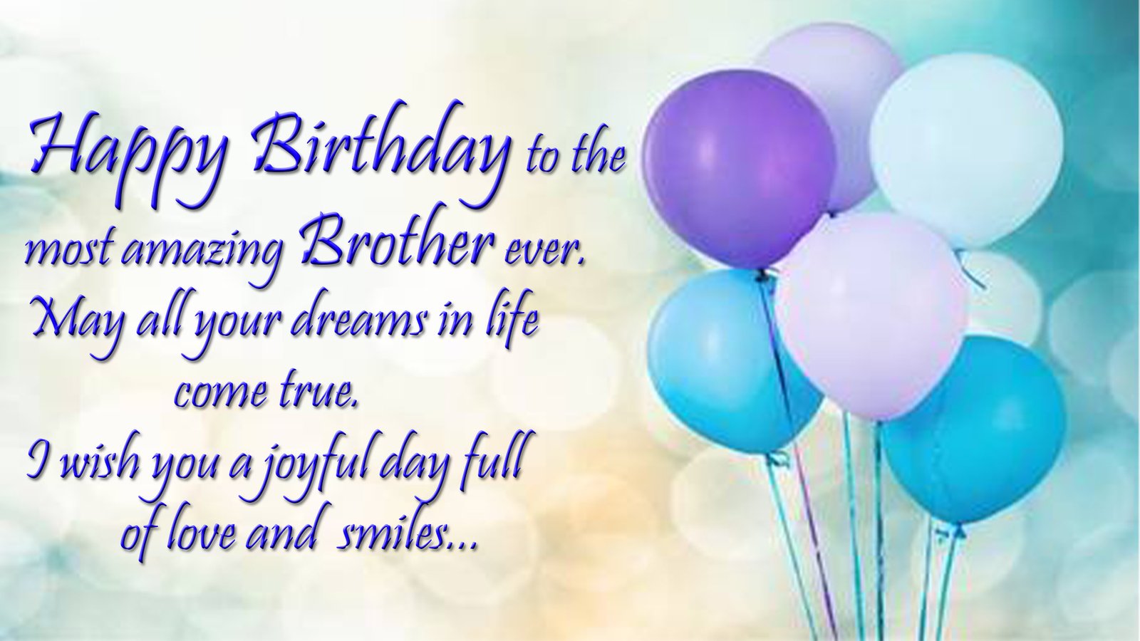 Happy Birthday Brother | Birthday Wishes For Brother