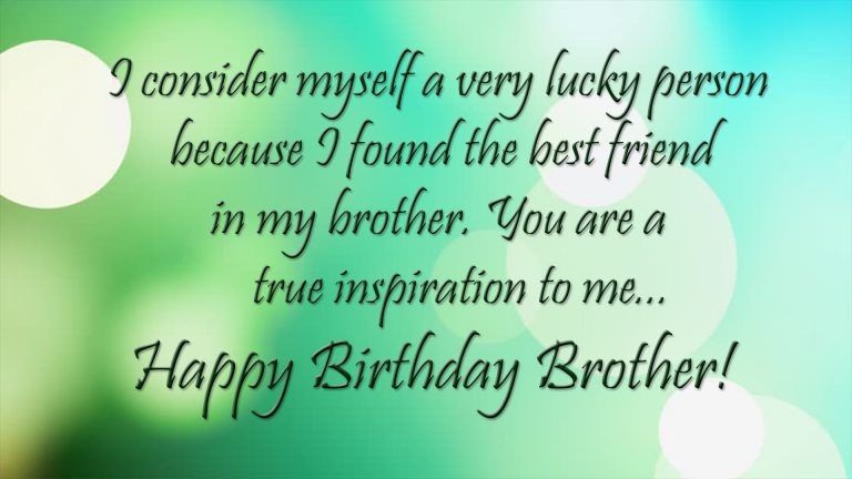 Happy Birthday Brother | Birthday Wishes for Brother