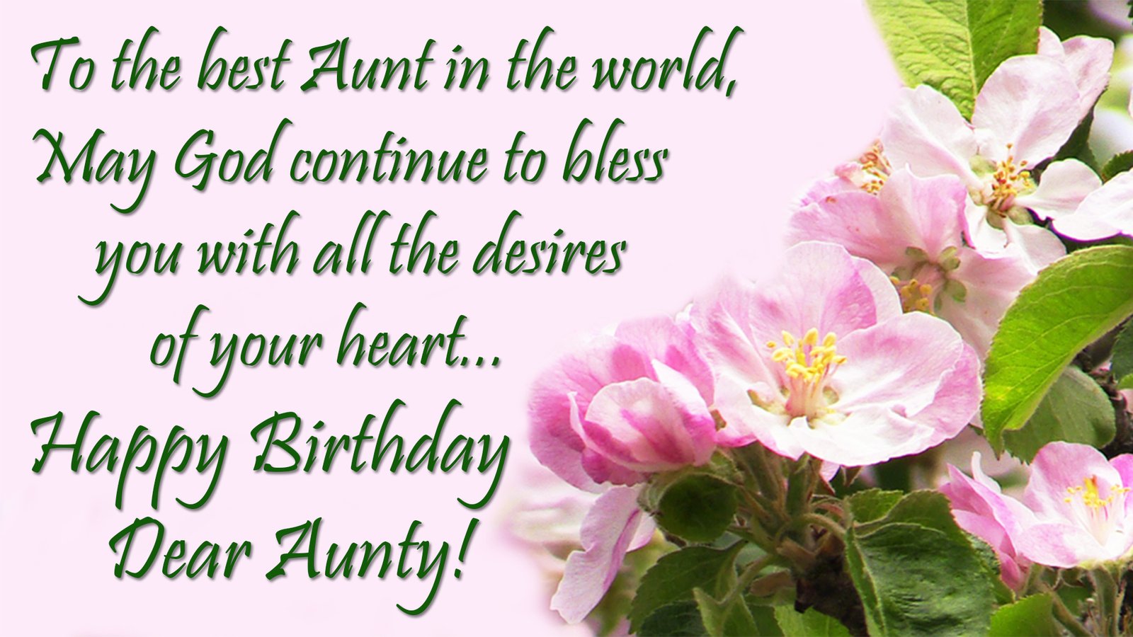 Happy Birthday Auntie GIF | Birthday Wishes For Aunt Images