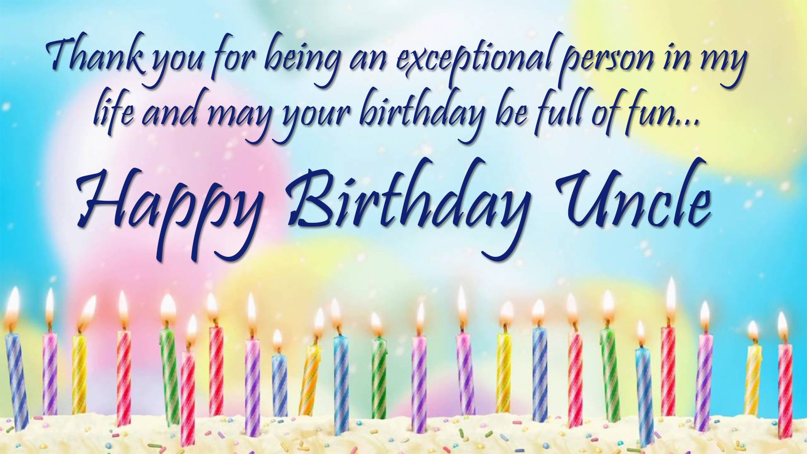 Happy Birthday Uncle | Birthday Wishes for Uncle Images