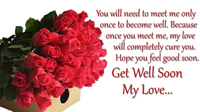 Get Well Soon My Love Images with Beautiful Wishes