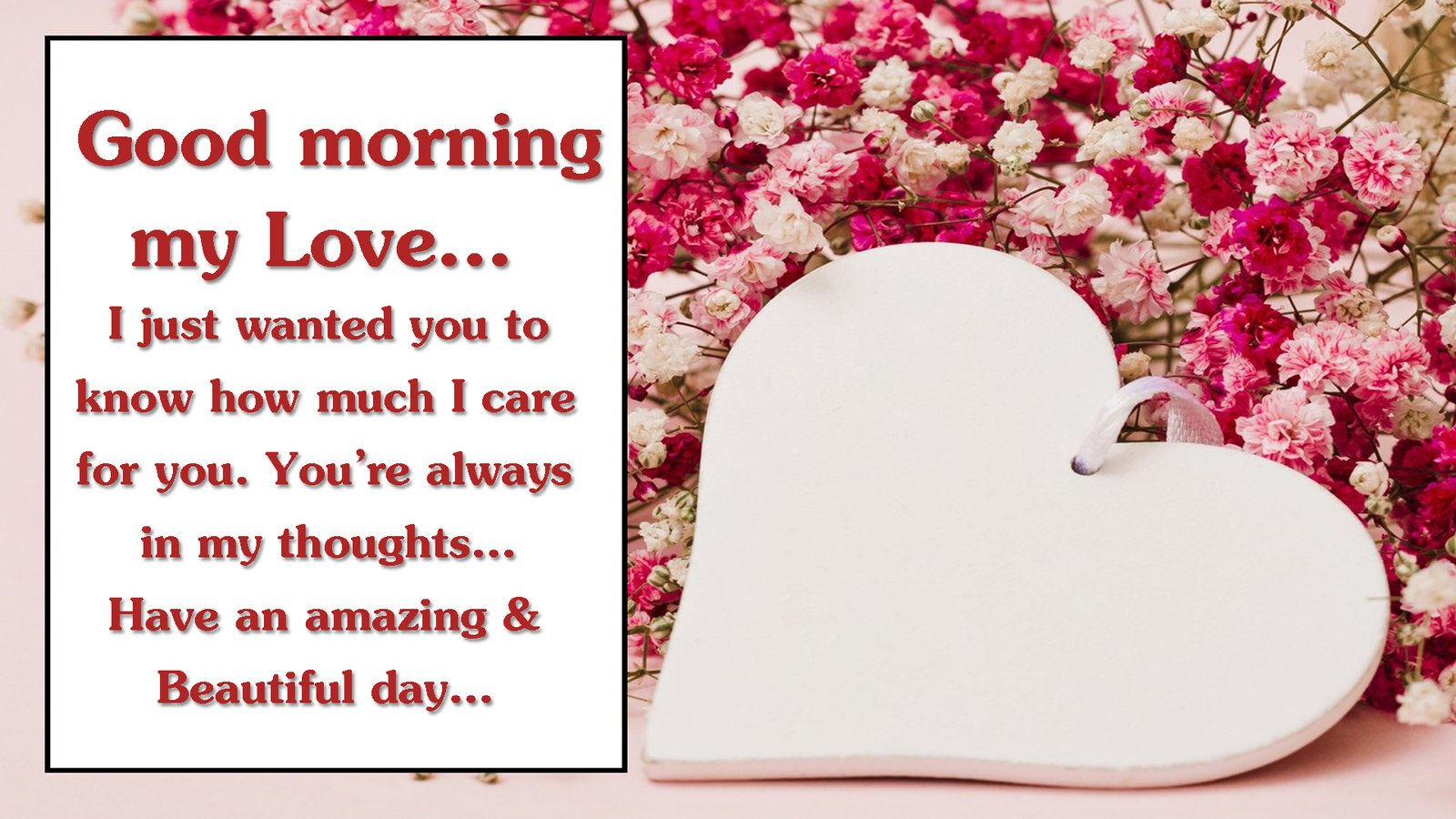 Good Morning Wishes For Lover | Morning Love Messages