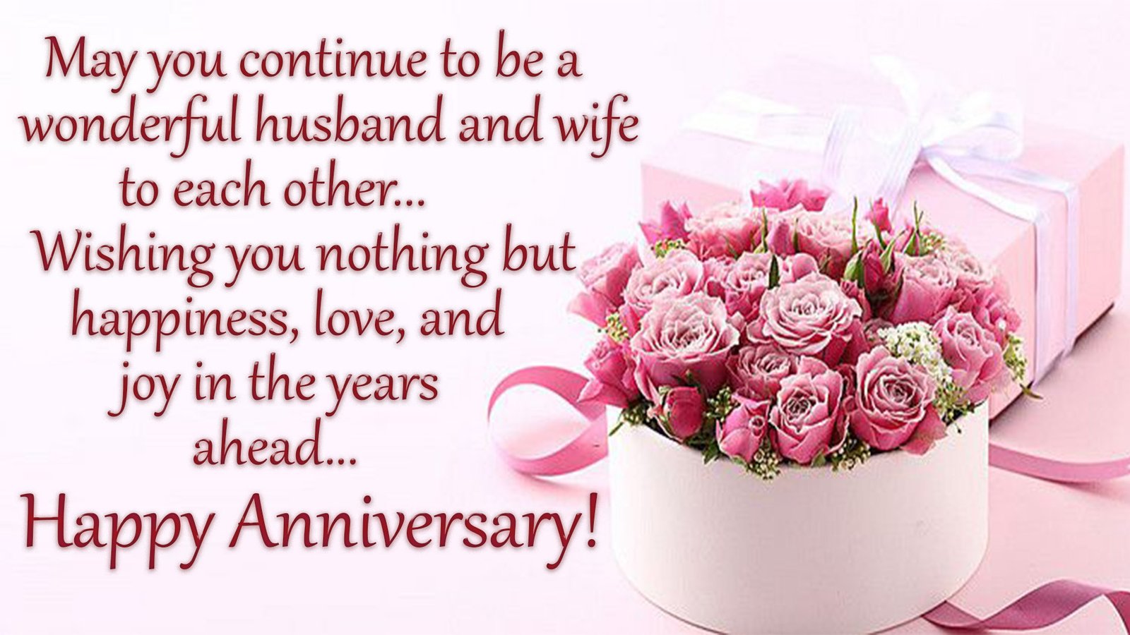 Happy Anniversary Wishes For A Couple | Marriage Anniversary Greetings