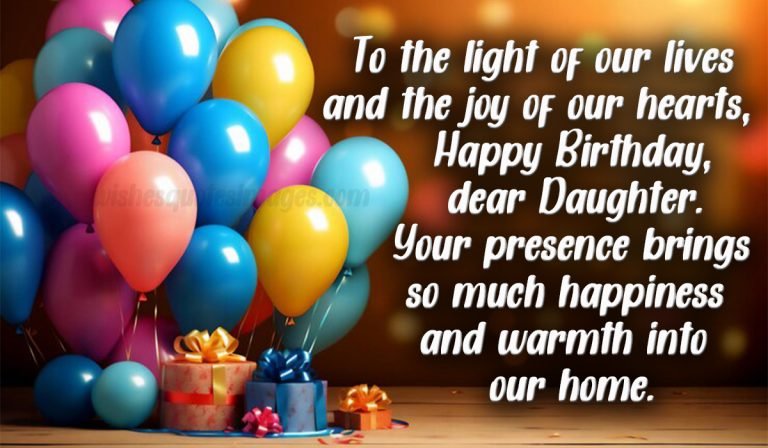 birthday wishes for daughter