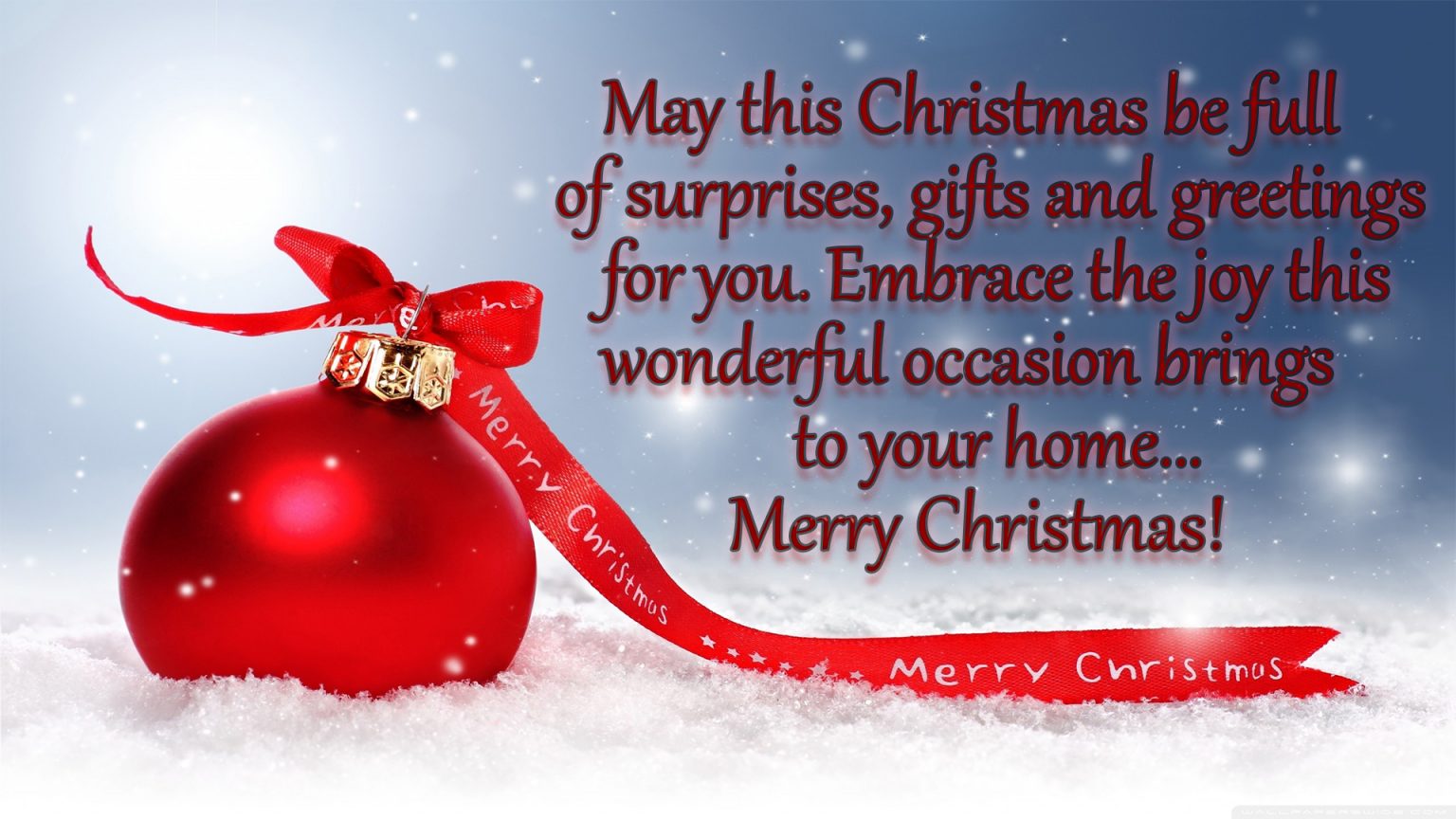 Merry Christmas Wishes, Quotes, Greetings & Messages