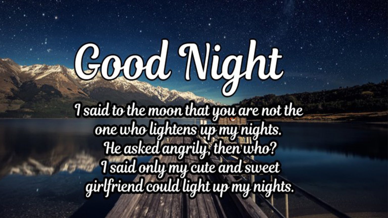 Good Night Message For Girlfriend 1536x864 