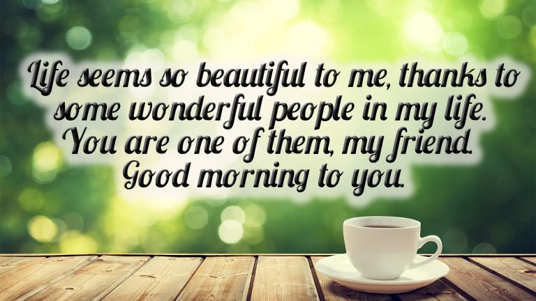 good morning wishes for friend
