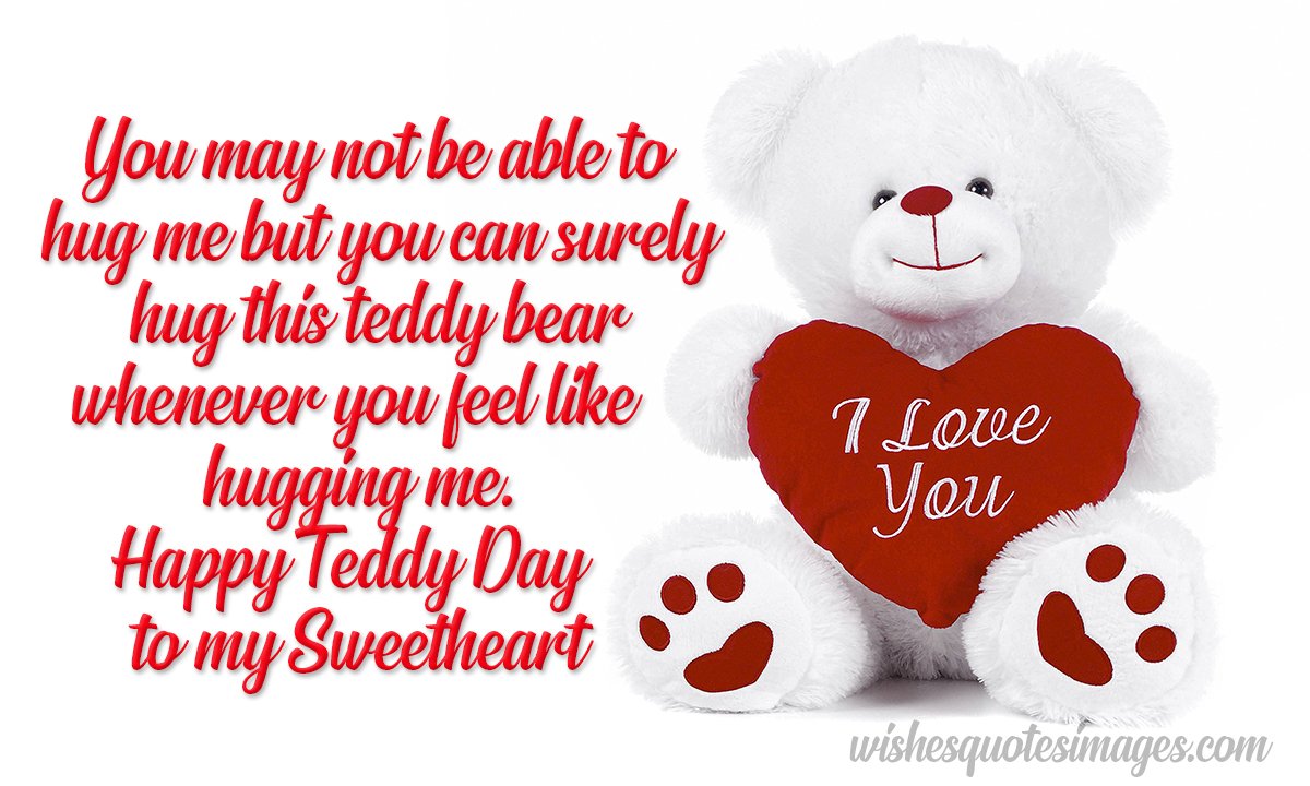 teddy day messages