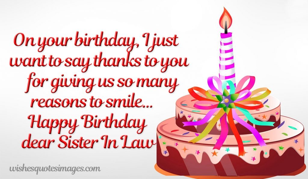 Happy Birthday Wishes For Sister In Law | Happy Birthday Sister In Law