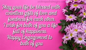 Beautiful Engagement Wishes & Quotes With Images