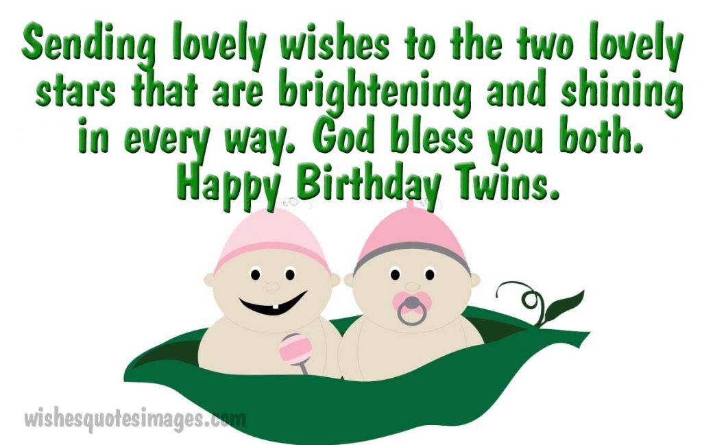 birthday wishes for twins