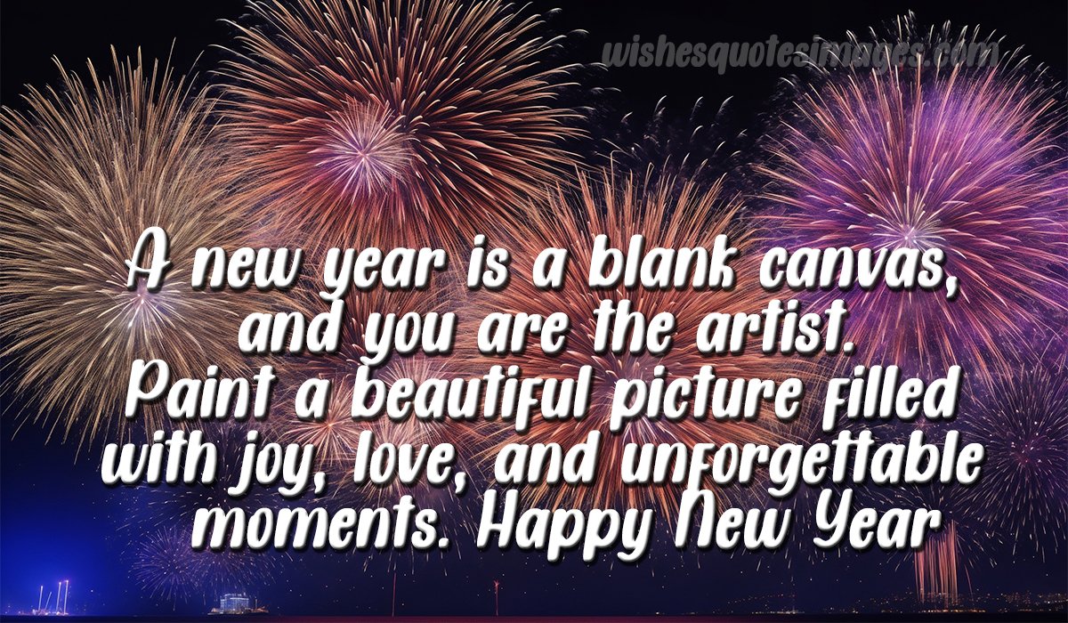 new year 2024 message image