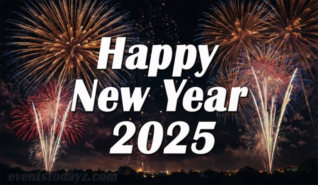 happy new year 2025 wallpaper