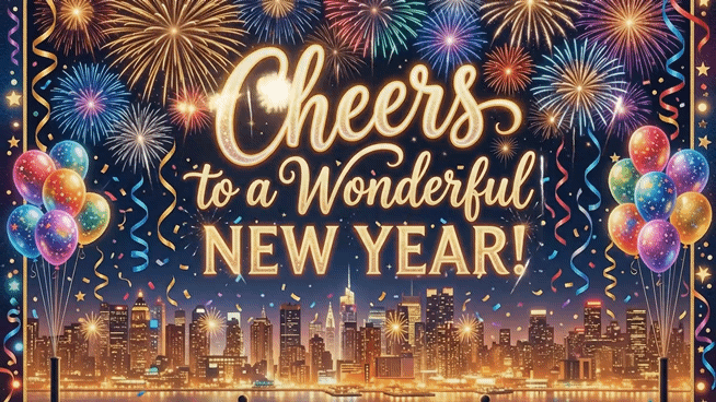 happy new year gif free