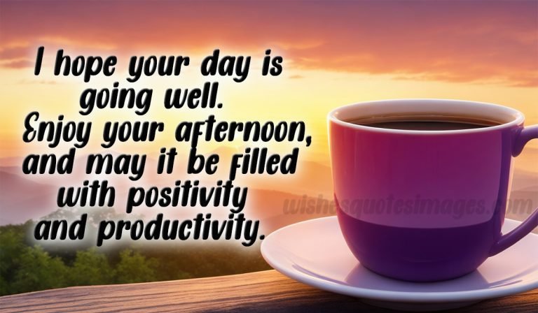 afternoon message image