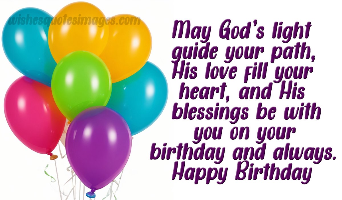 Happy Birthday Blessings & Prayers With Images