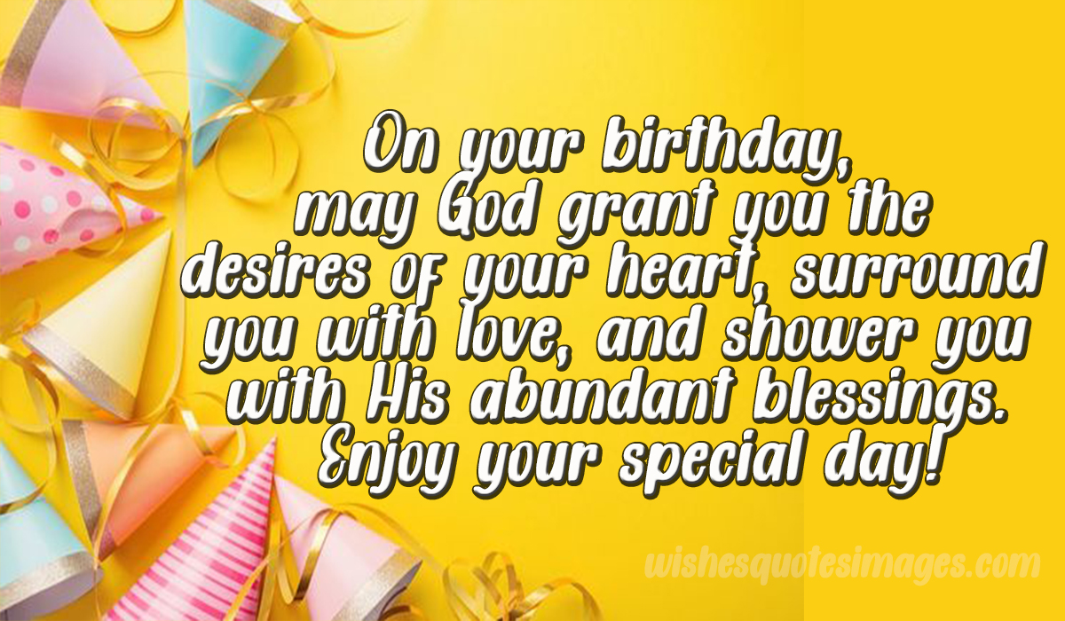 Happy Birthday Blessings & Prayers With Images