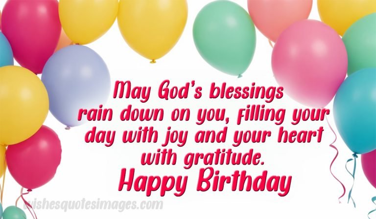 Happy Birthday Blessings & Prayers With Images