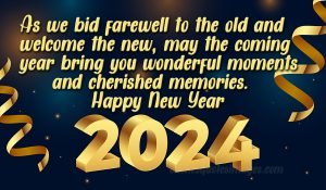 Happy New Year Cards 2024 With Greetings & Messages