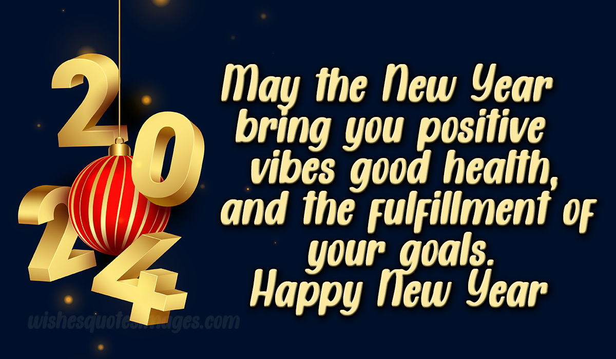 Happy New Year Cards 2024 With Greetings & Messages