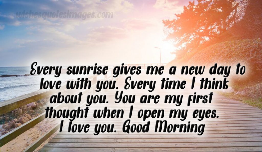 morning message for him