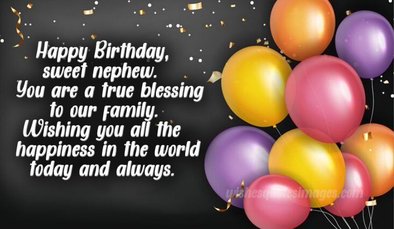 happy birthday nephew