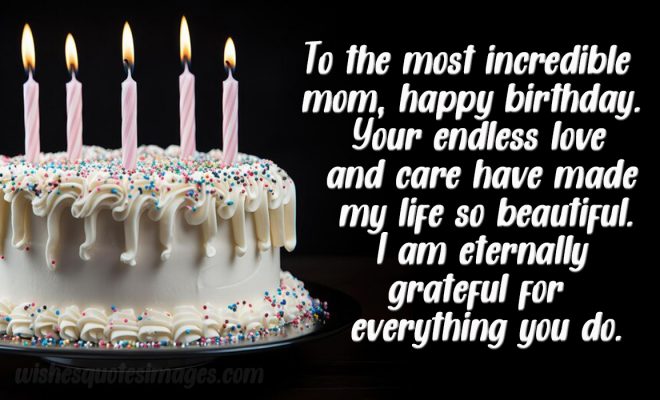 birthday wishes for mom