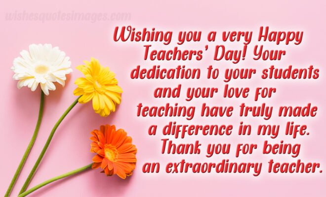 teachers day wishes image