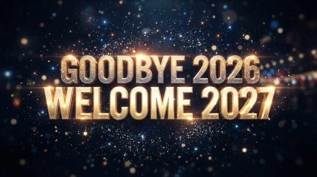 goodbye 2026 welcome 2027