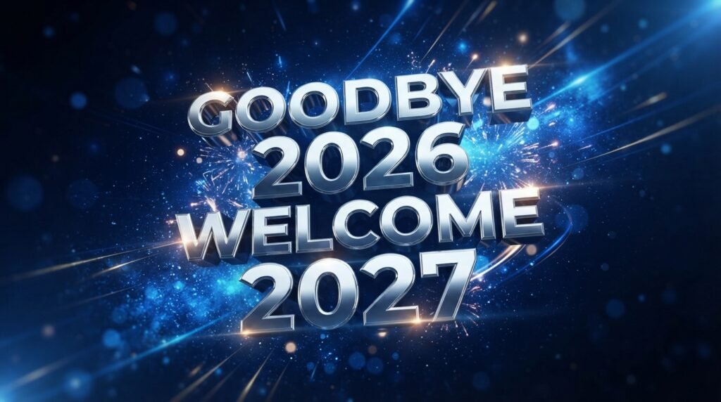 welcome 2027 new year