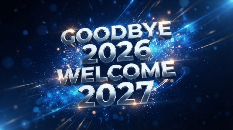 welcome 2027 new year