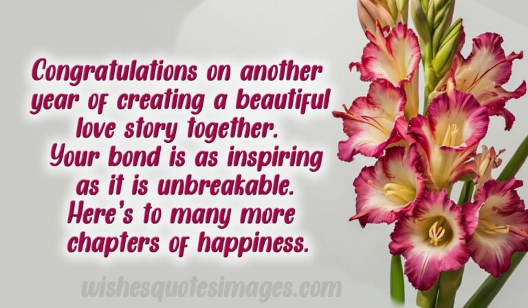 congrats on your anniversary