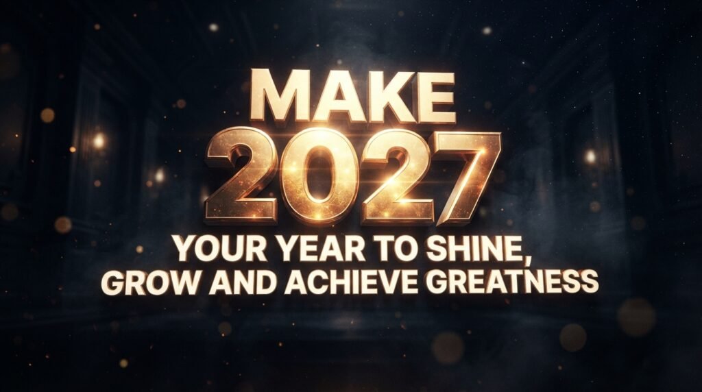 make 2027 year to shine