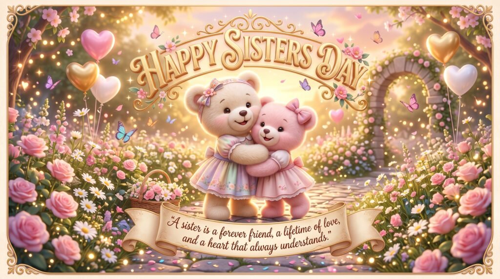 sisters day quotes image