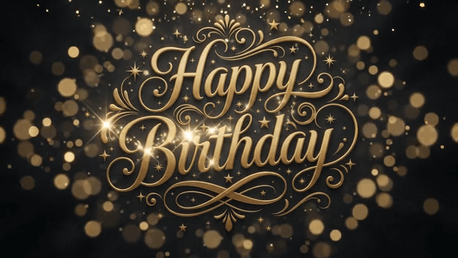 happy birthday animated image